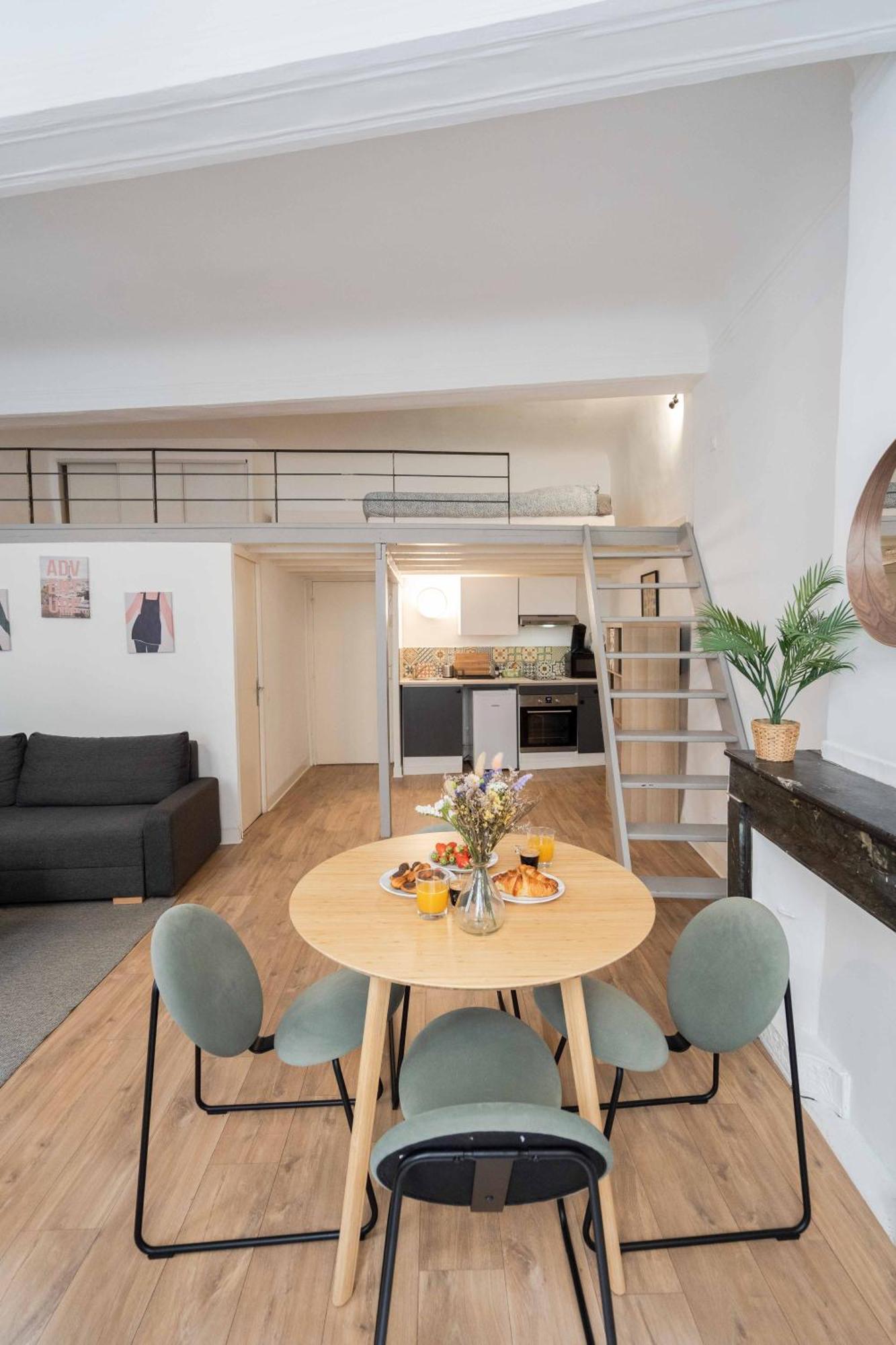 Studio Mezzanine Aumone Vieille Aix-en-Provence Luaran gambar
