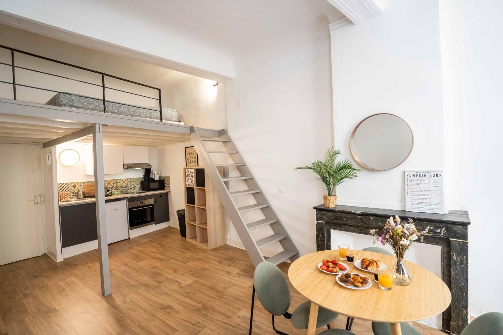 Studio Mezzanine Aumone Vieille Aix-en-Provence Luaran gambar
