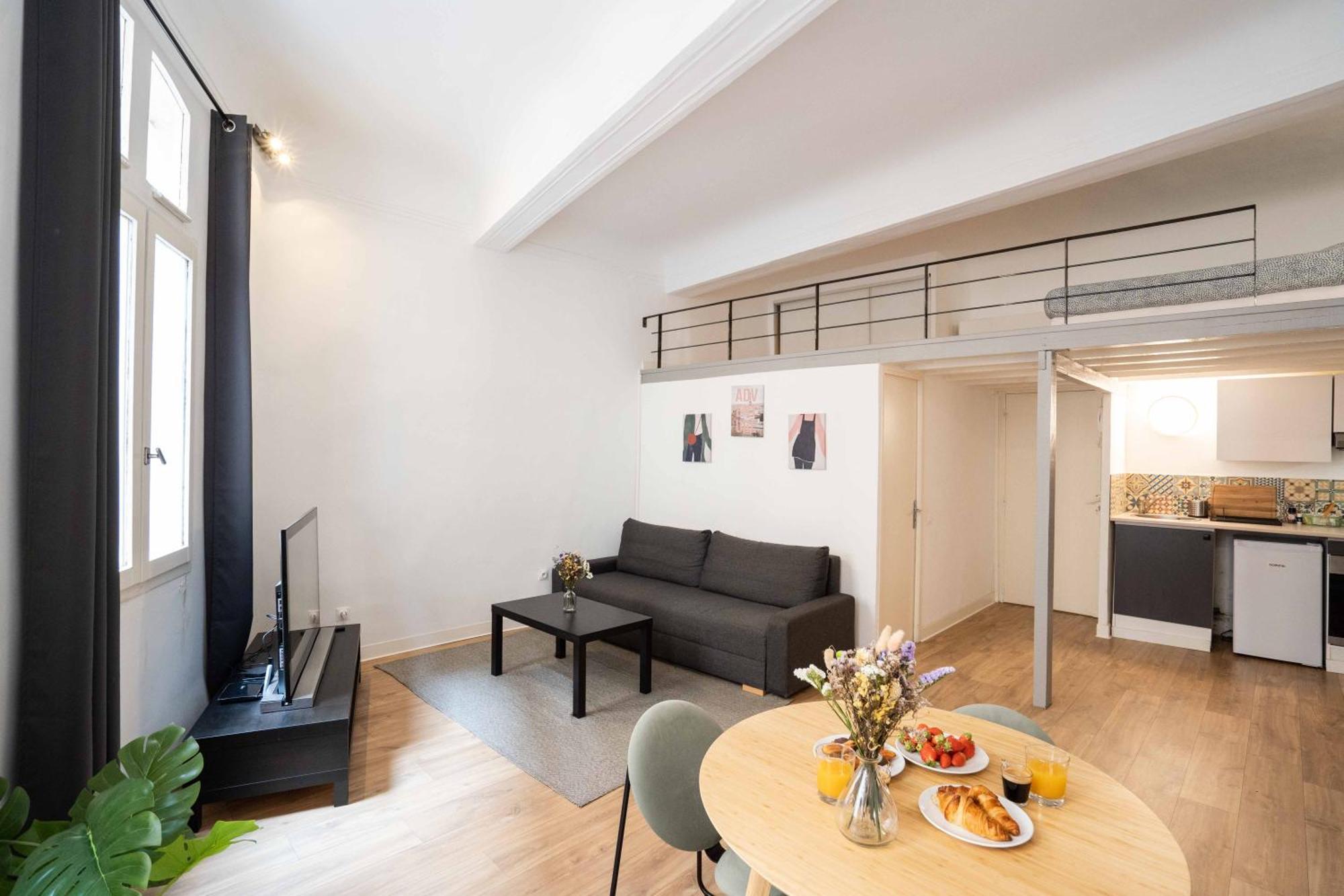 Studio Mezzanine Aumone Vieille Aix-en-Provence Luaran gambar