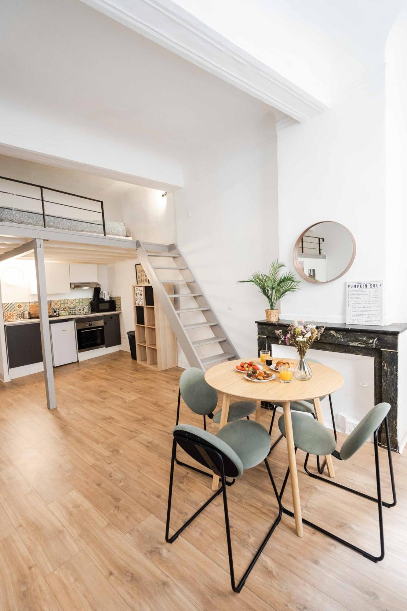 Studio Mezzanine Aumone Vieille Aix-en-Provence Luaran gambar