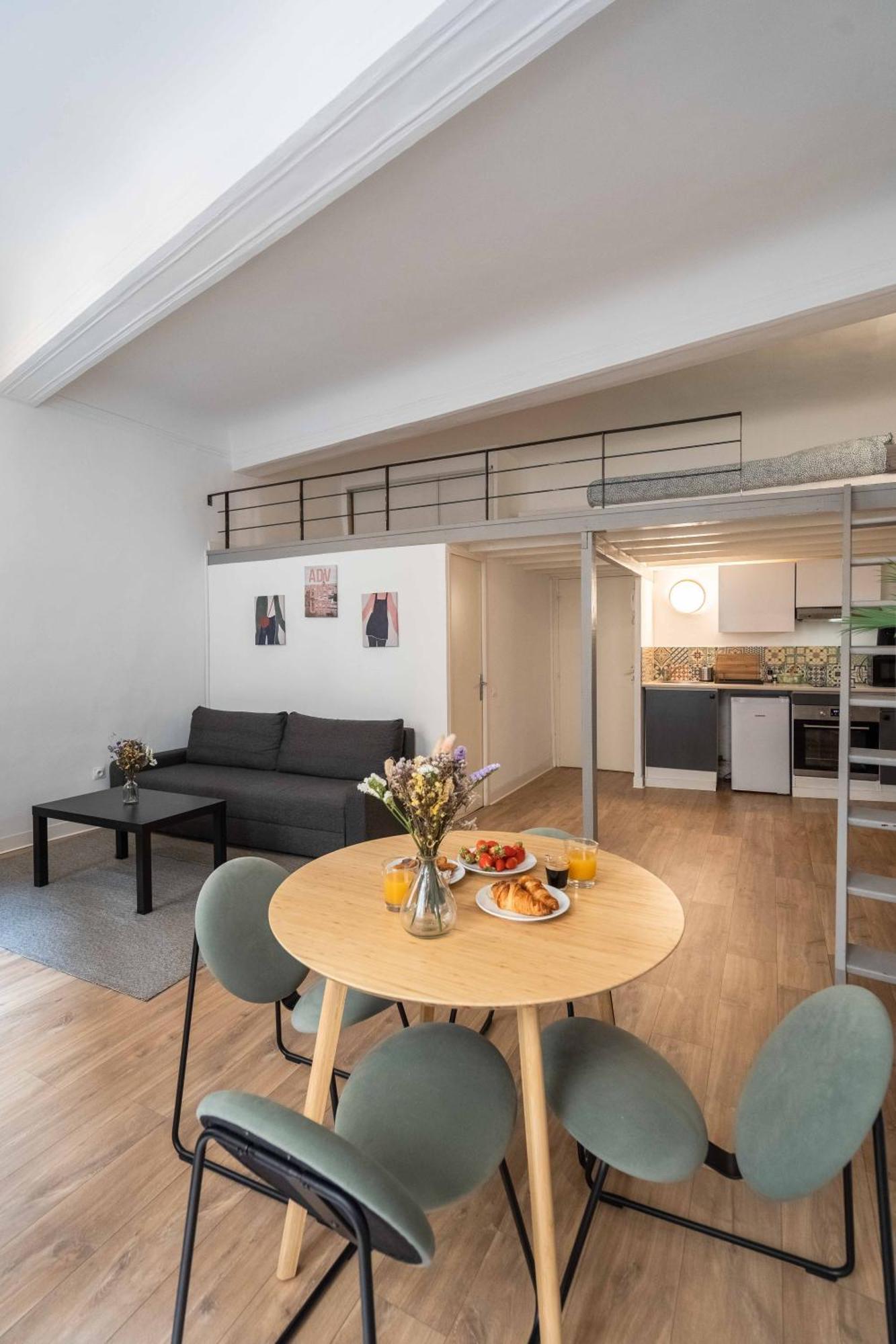 Studio Mezzanine Aumone Vieille Aix-en-Provence Luaran gambar