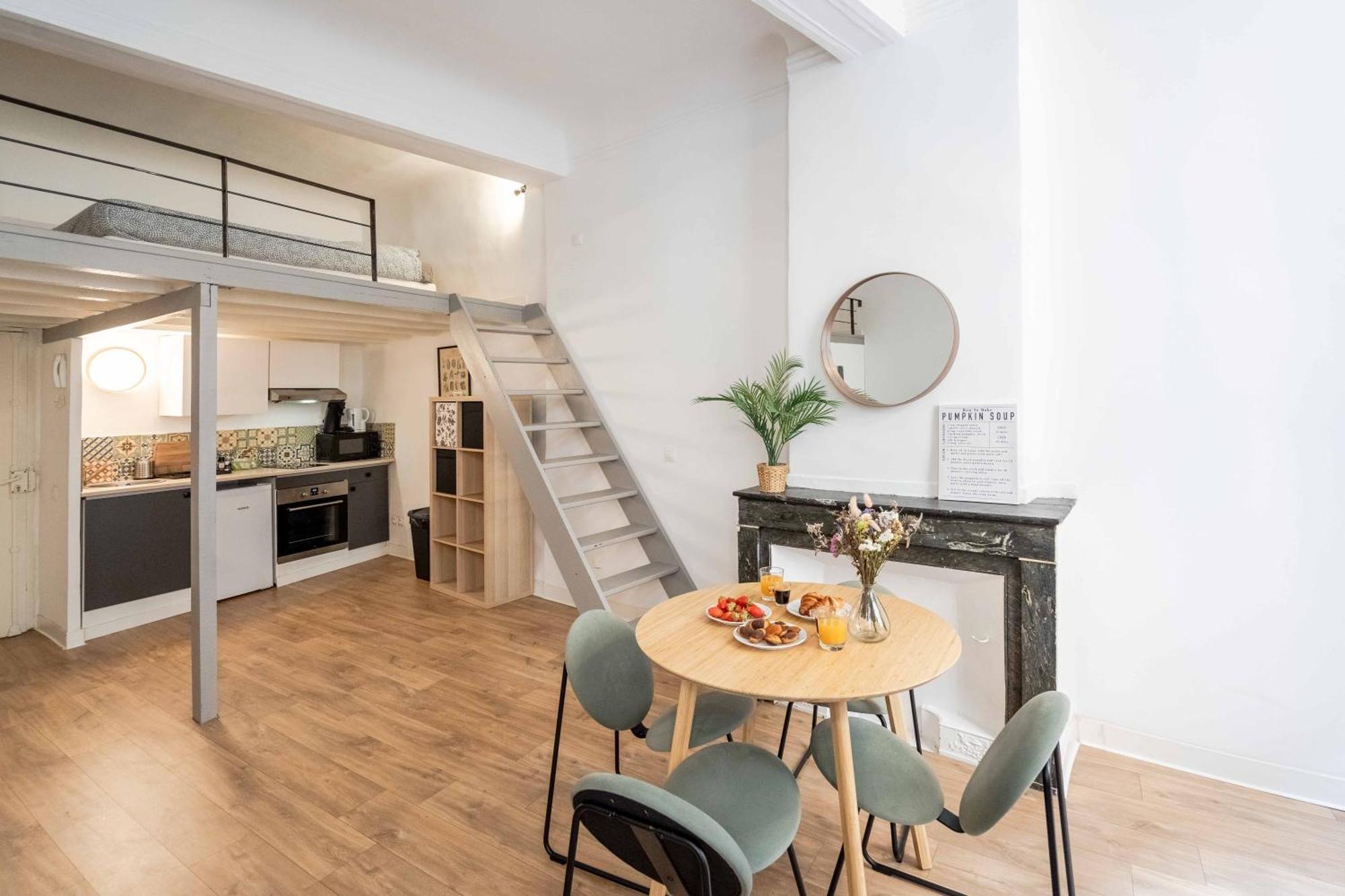Studio Mezzanine Aumone Vieille Aix-en-Provence Luaran gambar